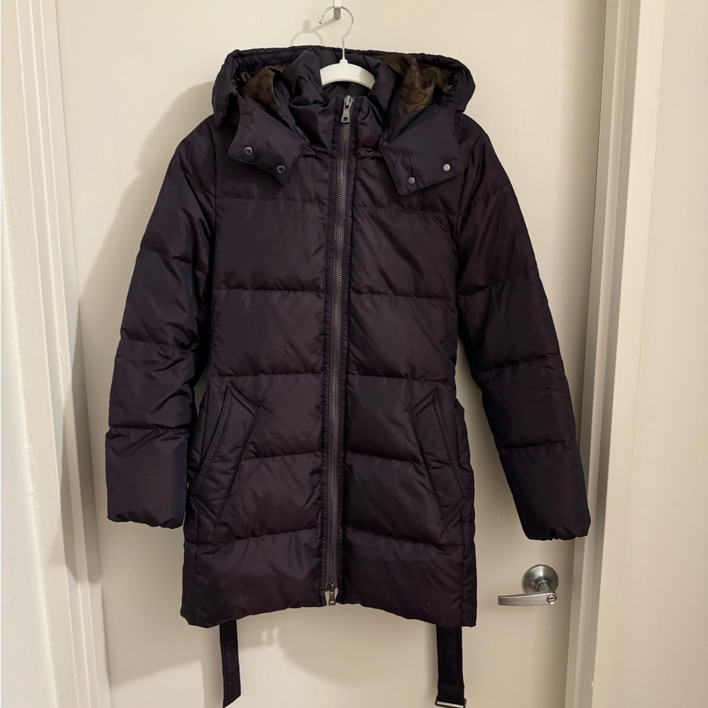 Coach Down Puffer Jacket Coat